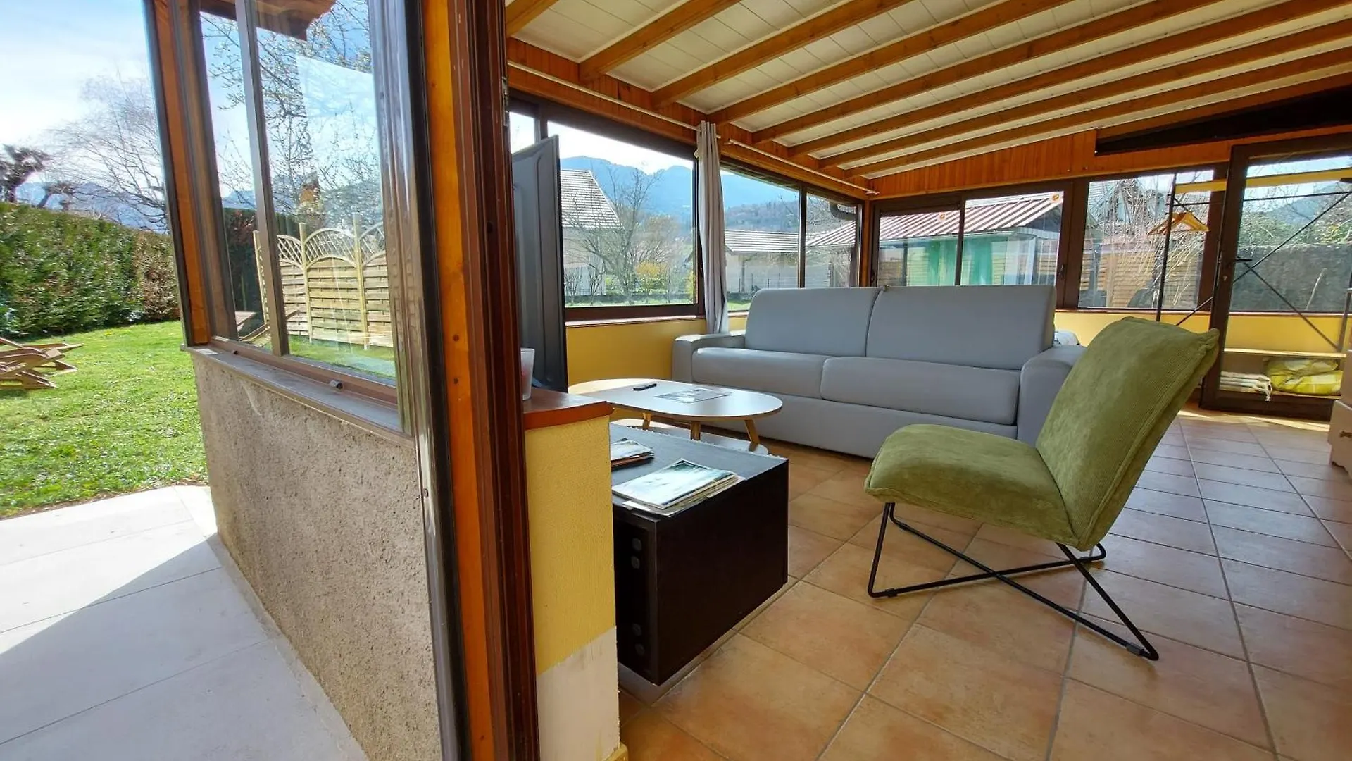 Entre Lac Et Montagne, Cote Calme, Spacieux 3 Pieces Avec Grand Jardin Saint-Jorioz Apartment