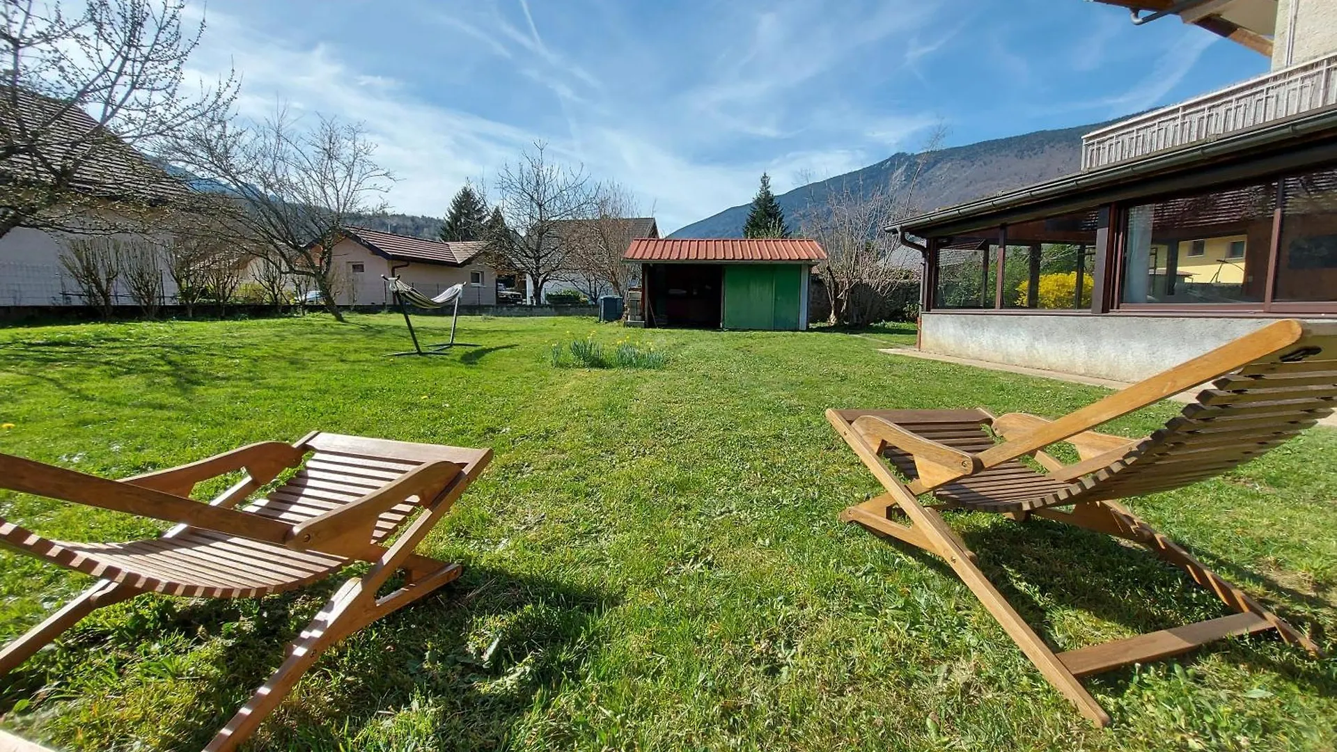 Entre Lac Et Montagne, Cote Calme, Spacieux 3 Pieces Avec Grand Jardin Saint-Jorioz